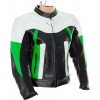 RTX TITAN Green Motorcycle Leather Jacket